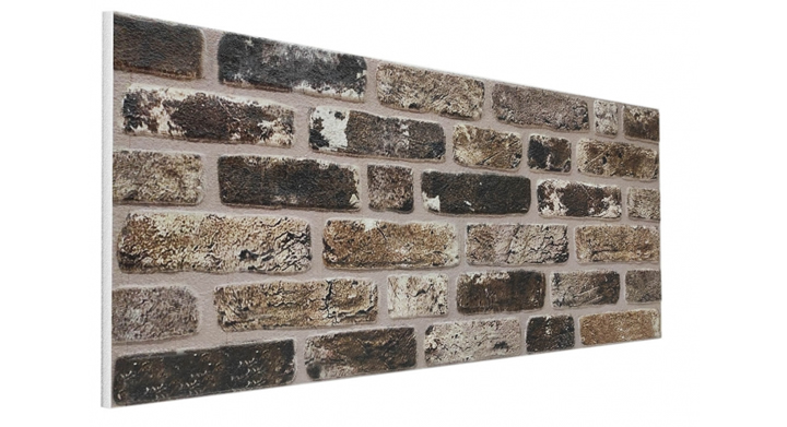 DL110 - 3D Old Brick Effect Wall Panel 50x100cm