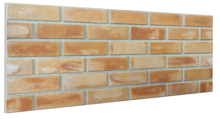 DL02 - 3D Brown Brick Effect Wall Panel 50x100cm
