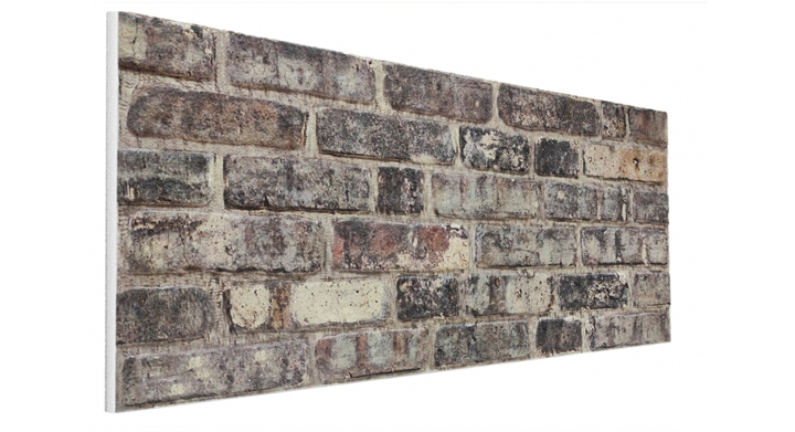 DL100 - 3D Old Brick Effect Wall Panel 50x100cm