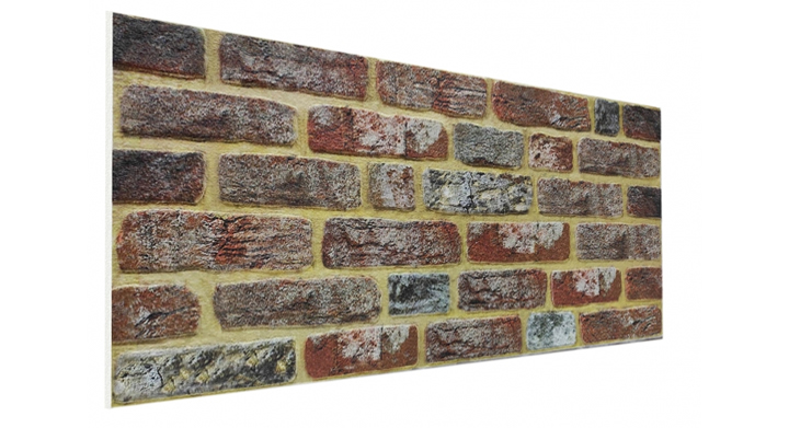 DL190 - 3D Old Brick Effect Wall Panel 50x100cm  
