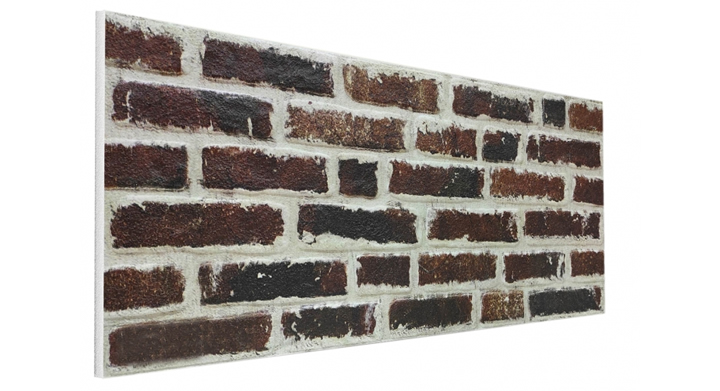 DL120 - 3D Old Brick Effect Wall Panel 50x100cm