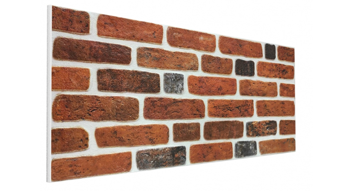 DL140 - 3D Old Brick Effect Wall Panel 50x100cm