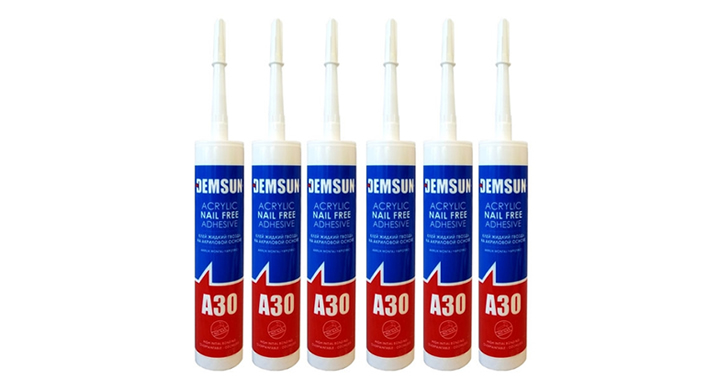 Set of 6 - Acrylic Nail Free Adhesive Silicone A30