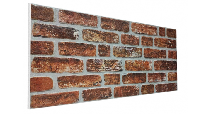 DL156 - 3D Old Brick Effect Wall Panel 50x100cm  
