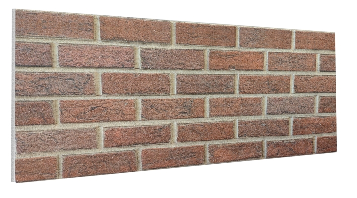 DL06 - 3D Brown Brick Effect Wall Panel 50x100cm