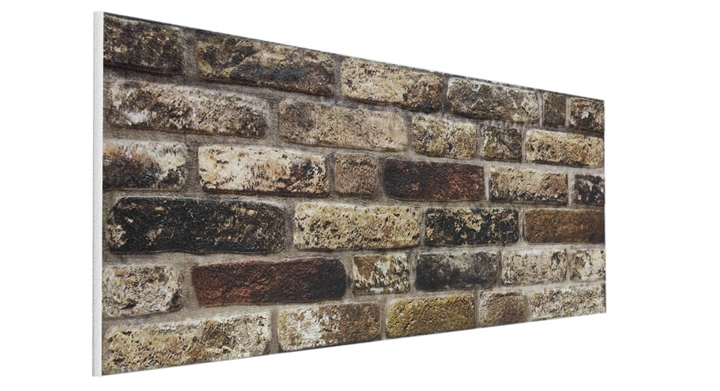 DL135 - 3D Old Brick Effect Wall Panel 50x100cm