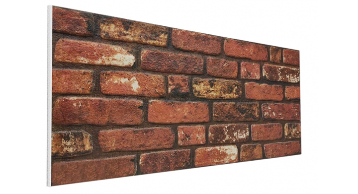 DL175 - 3D Old Brick Effect Wall Panel 50x100cm  
