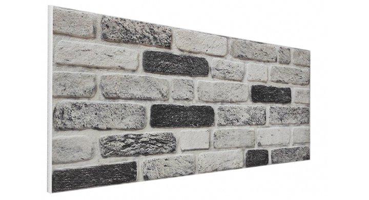 DL151 - 3D Old Brick Effect Wall Panel 50x100cm  