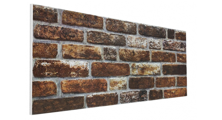 DL141 - 3D Old Brick Effect Wall Panel 50x100cm