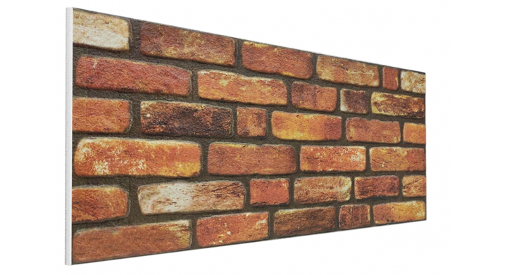 DL180 - 3D Old Brick Effect Wall Panel 50x100cm  